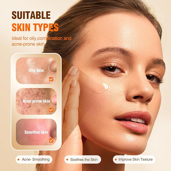 Salicylic Acid 2% Serum Solution for Face: Gently Exfoliating Facial Serum for Acne,Blackhead & Open Pores & Reduces Excess Oil - Hydrating& Soothing Skin Care Serum for Acne Prone&Oily Skin