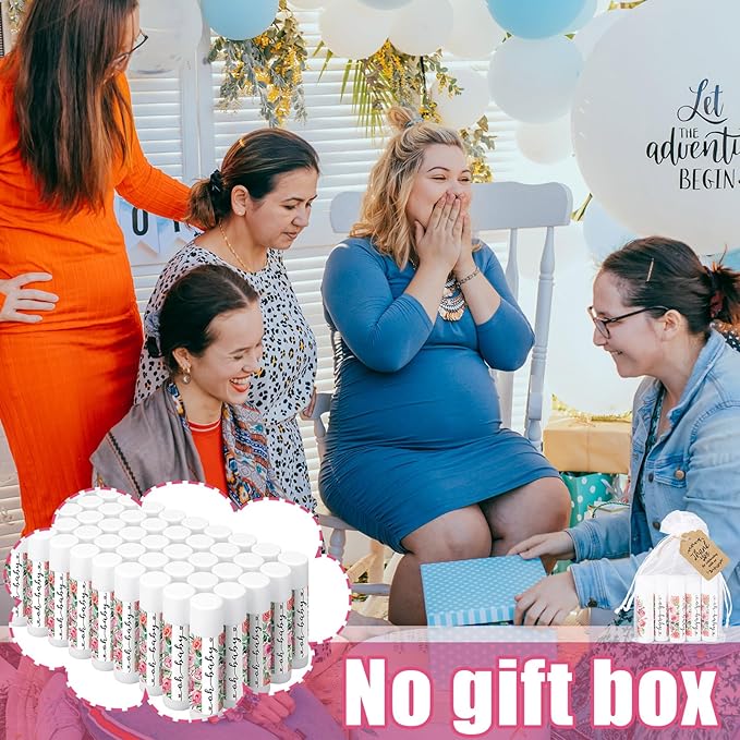 Demissle 50 Pcs Baby Shower Lip Flower)