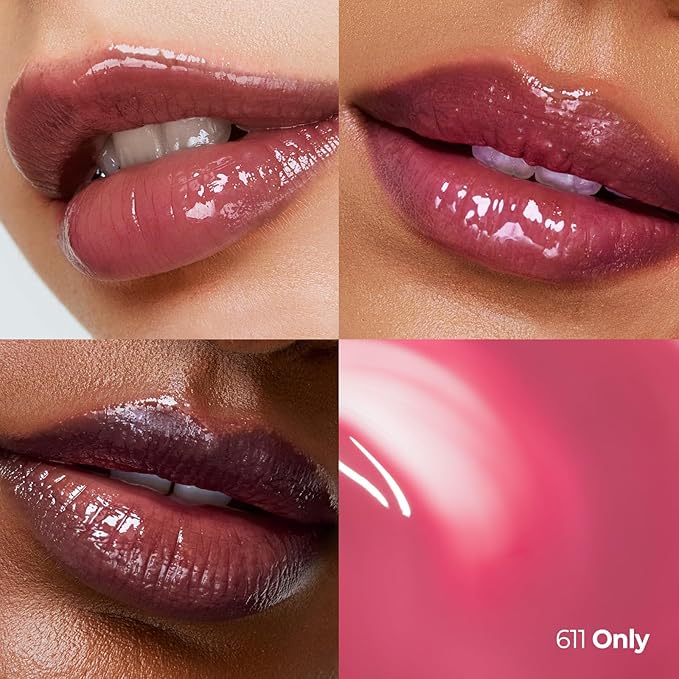 Laka Maxi Glayer Tint 3.8g/0.13oz., Glass Layer of Gloss, Ultra Glow & Vivid Layerable Pigments, High Shine Lip Oil, K-Beauty (#611 Only)