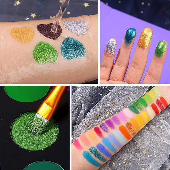 UCANBE 86 Colors Nude Eyeshadow Palette with 15pcs