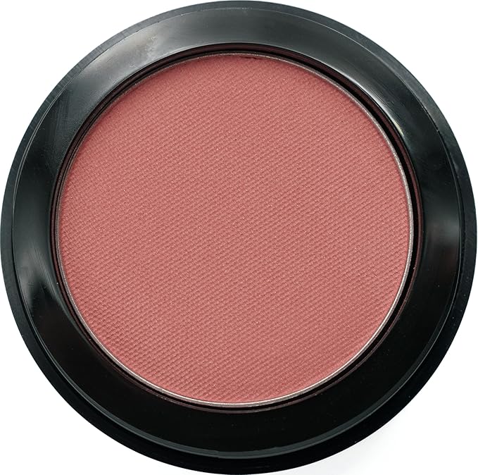 Dark Rose Red Pink Rouge Magenta Blush Pressed Cruelty Free 4 G
