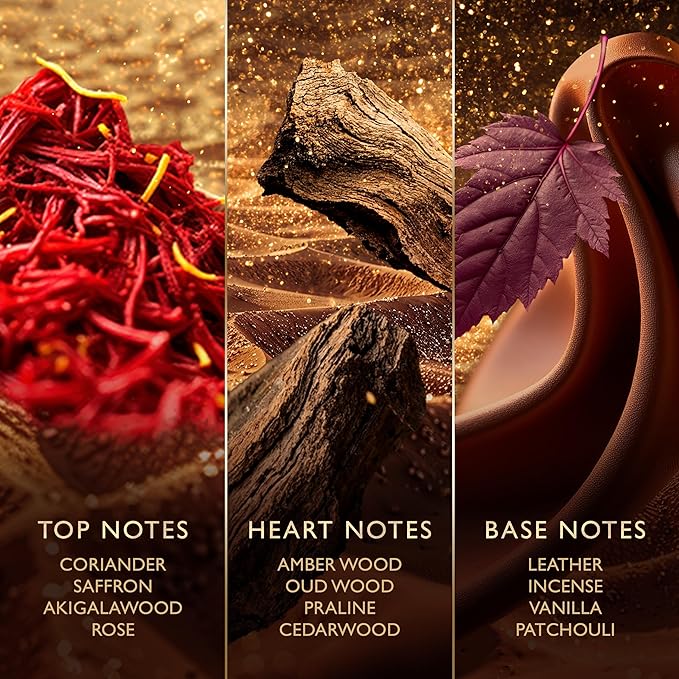 Jawhara Oud Velvet | Woody Ambery Eau de Parfum 3.3 fl oz | Oud with Notes of Saffron, Amber Wood, Leather and Warm Vanilla | Long Lasting | Everyday Wear | Travel Size