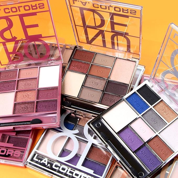 L.A. COLORS Color Block Eyeshadow, Glam CES137B