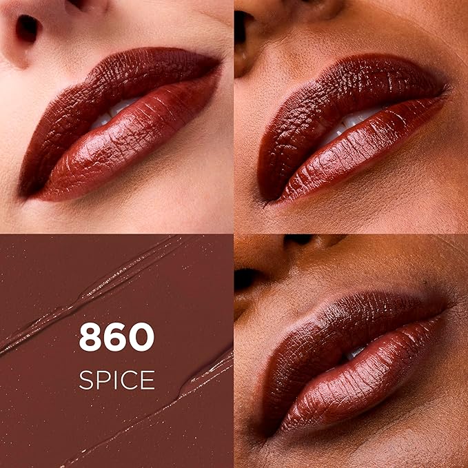 L'Oreal Paris Makeup Colour Riche Original Creamy, Hydrating Satin Lipstick, 860 Spice,1 Count