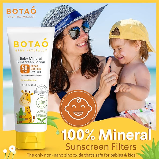 Baby Mineral Sunscreen Lotion for