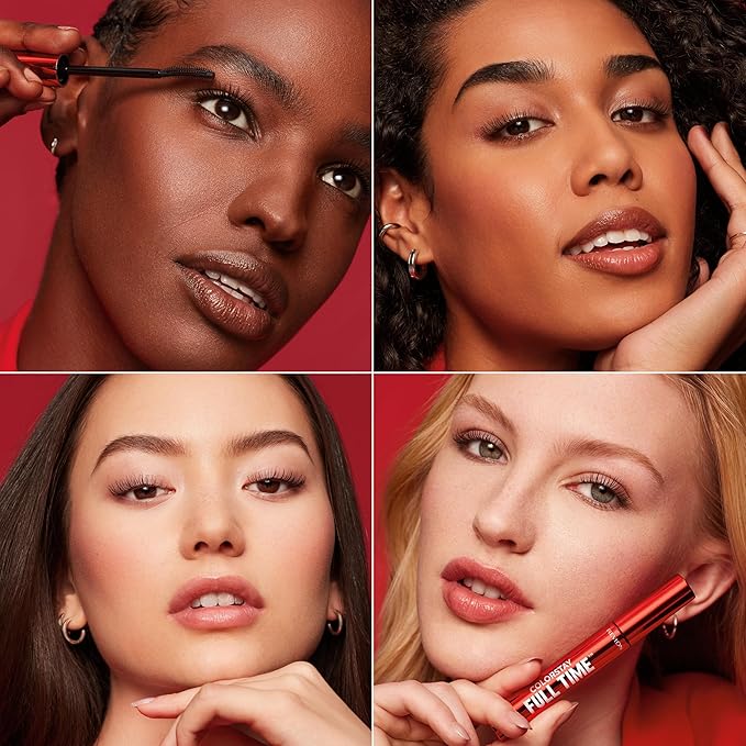 Revlon ColorStay Full Time Mascara, Volumizing Eye Makeup, 24 Hour Wear, Smudge-Proof, Non-Clumping and Flake-Free Formula, 402 Black Brown