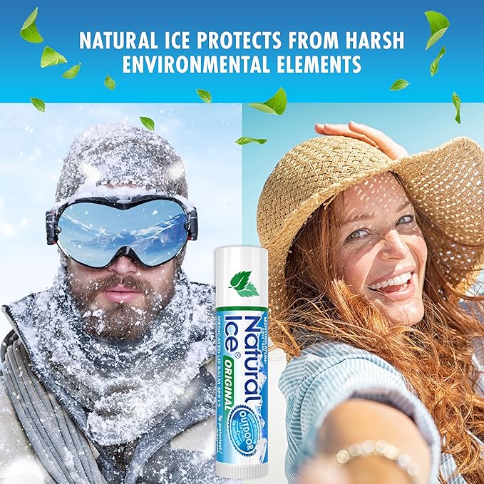 Natural Ice Original SPF 15 Medicated Lip Balm - 12 Count Pack