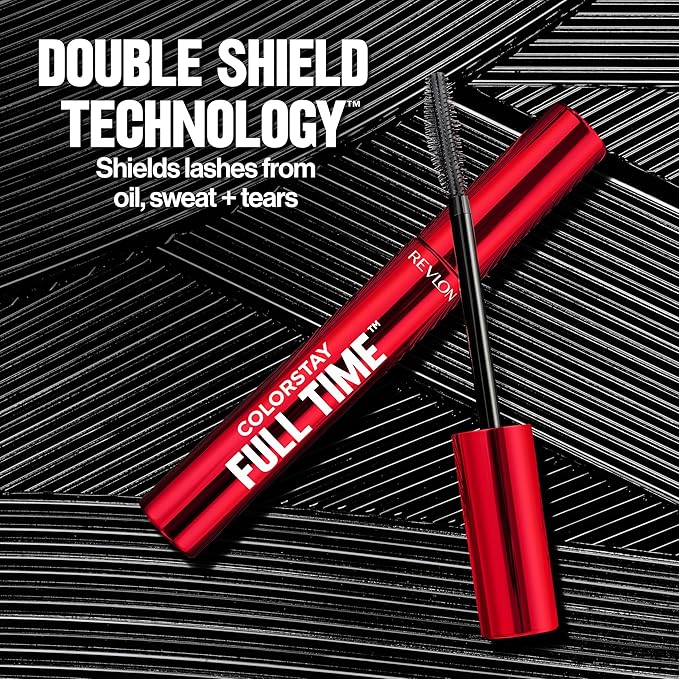 Revlon ColorStay Full Time Mascara, Volumizing Eye Makeup, 24 Hour Wear, Smudge-Proof, Non-Clumping and Flake-Free Formula, 402 Black Brown