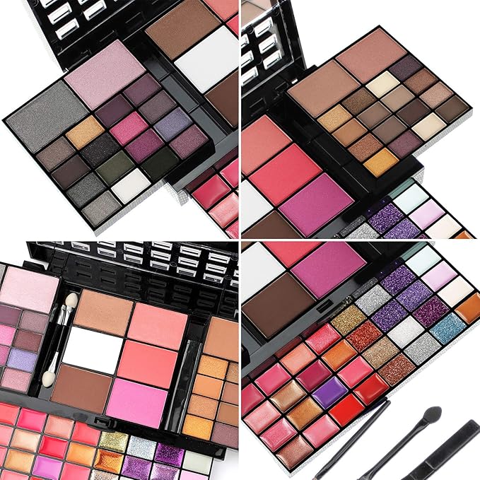 Professional Makeup Palette Set, 36 Colors Eyeshadow +