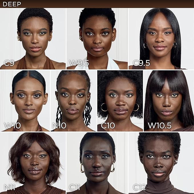 L'Oreal Paris True Match Super-Blendable Foundation, Medium Coverage Liquid Foundation Makeup, C9.5, Deep, 1 Fl Oz