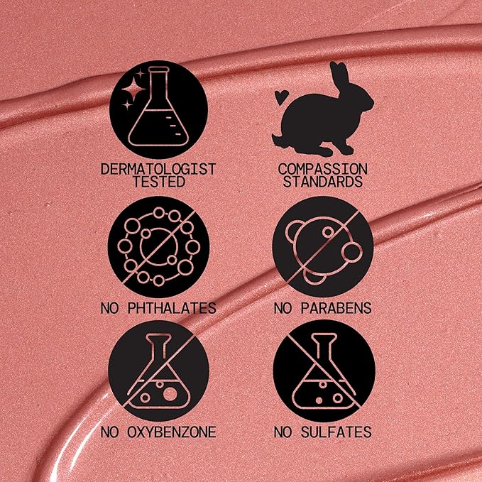 Pacifica Crystal Lit Glowy Glisten Drops – Face Makeup - Shimmery Multi-Use Liquid Blush/Highlighter for Radiant, Dewy Cheeks Luminous Glow Clean Beauty Vegan & Cruelty-Free Dermatologist Tested