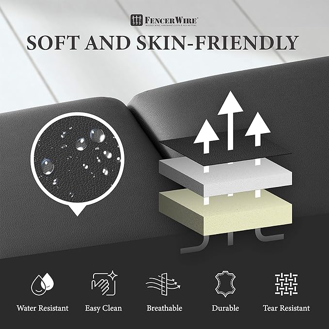 Fencer Wire 84 Inch Premium Memory Foam Massage Table, Foldable Massage Bed, Height Adjustable Spa Bed, Facial Cradle Salon Bed Wooden Legs & Carry Case, Black, 32 Inch Wide