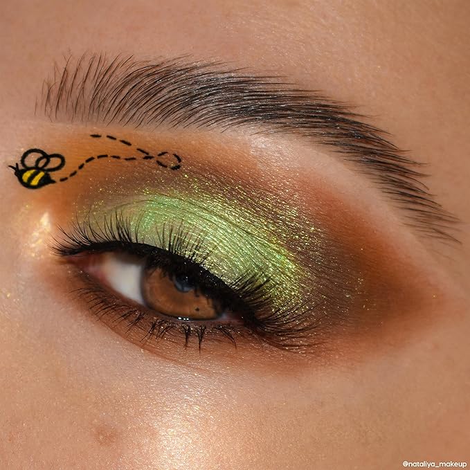 ColourPop x Winnie the Pooh Sweet As Can Bee Eyeshadow Palette - Honey Tone Eye Makeup Palette with Metallic, Matte & Matte Sparkle Finishes - High-Pigment Formula (0.4 oz)