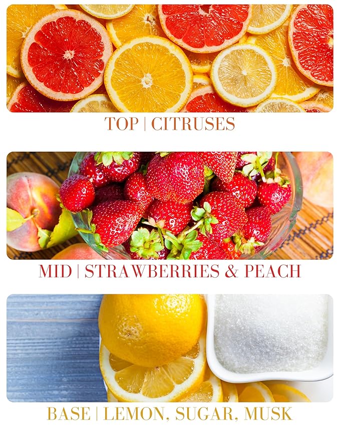 Sugared Strawberry Delicious Natural Essential and Fragrance Oil Roll On with Organic Jojoba Oil, Alcohol Free, Small Batch, Made in California, 0.34 Fl Oz