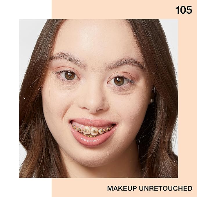 Maybelline Fit Me Matte + Poreless Liquid Oil-Free Foundation Makeup, Fair Ivory, 1 Count (Packaging May Vary)