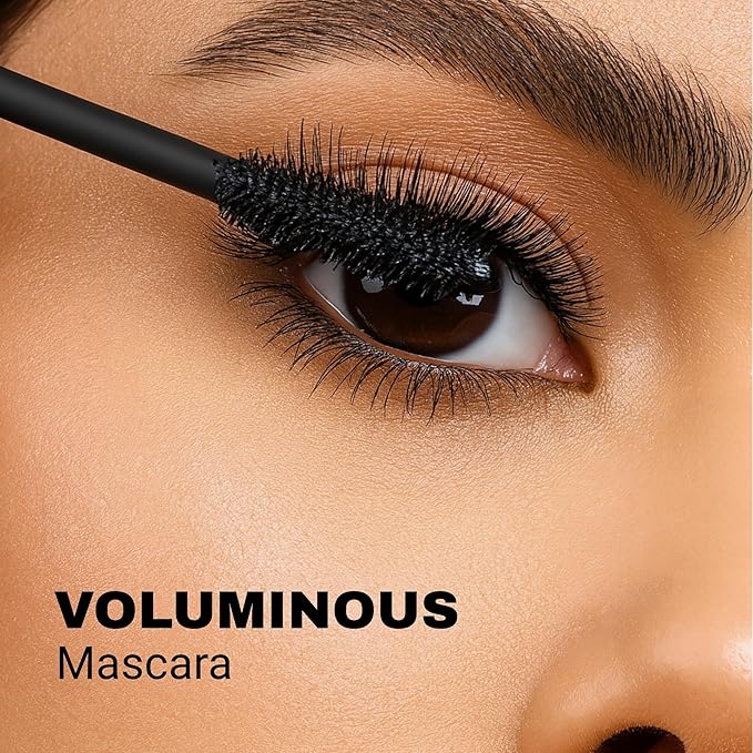 IRIS - Volumizing Mascara (12 Hrs Hold) | Lash Growth Formula - Dermatologically & Ophthamologically Tested | Smudgeproof and LightWeight | Black 12 ml