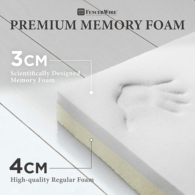 Fencer Wire 84 Inch Premium Memory Foam Massage Table, Foldable Spa Bed, Height Adjustable, Facial Cradle Salon Bed, Purple, 32 Inch Wide