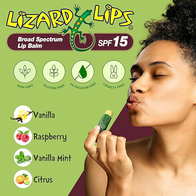 Lizard Lips SPF 15 Lip Balm