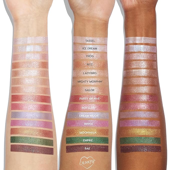 ColourPop Super Shock Shadow - High-Pigment, Crème-Powder Eye Makeup - Single Glitter Eyeshadow with Zero Fallout and Unique Bouncy Texture - Sailor (0.074 oz)