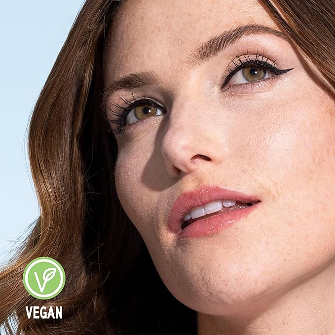 Physicians Formula Eye Booster Super Slim Liquid Eyeliner, Waterproof Precision with a Lash-Boosting Complex, Natural Finish, & Sensitive Skin Approved, Cruelty-Free & Vegan -Ultra Black