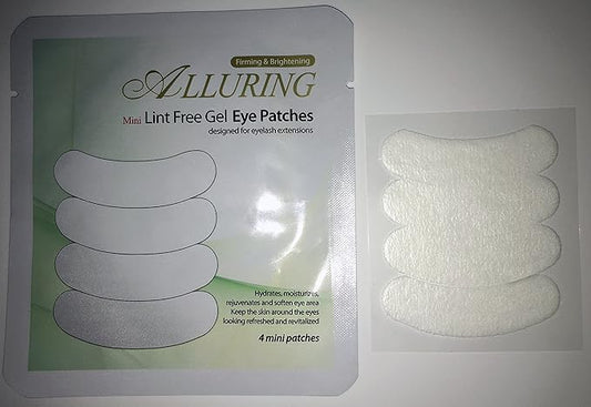 Mini Under Gel Eye Pads Lint Free for Eyelash Extensions (QTY:60 pairs (30 pouches))