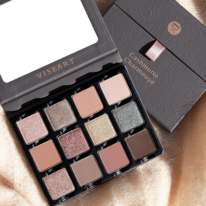 Viseart Paris Etendu Pro Luxe Makeup Eyeshadow Palette (Cashmerie Charmeuse)