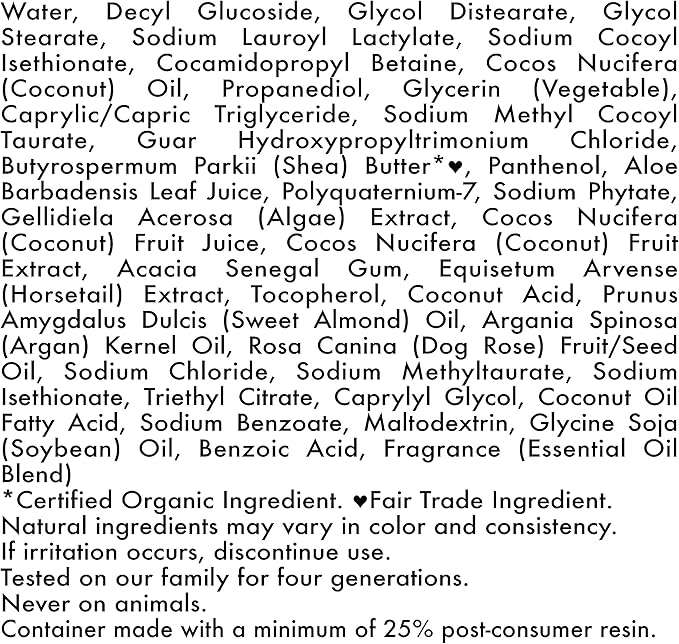 SheaMoisture Virgin Coconut Shampoo, Daily Hydration – Color-Safe Formula with Organic Shea Butter for All Types, Curly Hair Care, 13 Oz