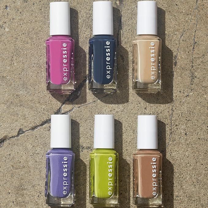 essie expressie quick dry nail polish, vegan, power vegan,