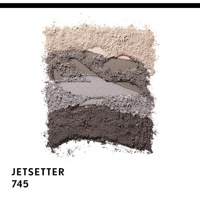 COVERGIRL Trunaked Quad Eyeshadow Palette, Jetsetter, Jetsetter, 0.06 Ounce