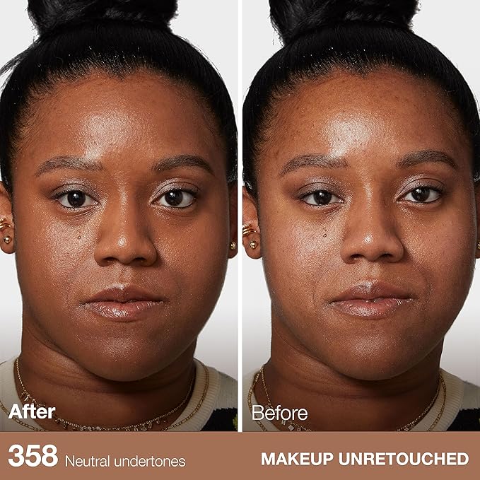 Maybelline Fit Me Matte + Poreless Liquid Oil-Free Foundation Makeup, Latte, 1 Count (Packaging May Vary)