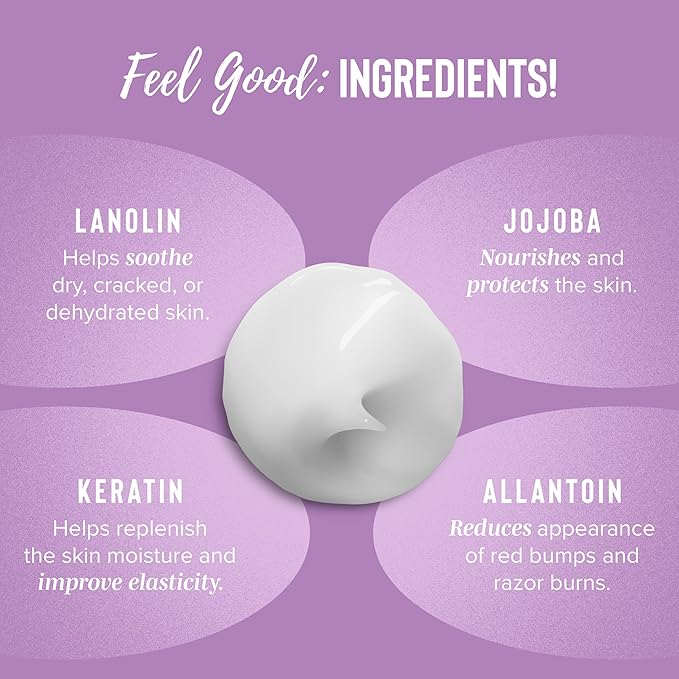 Coochy Intimate Shaving Cream | Shave Conditioner & Moisturizer for Face & Body | Ideal for Sensitive Skin Care, Anti-Bump | Floral Haze, 3.4 oz