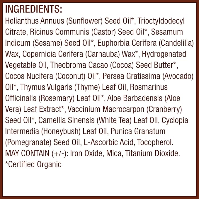 Mineral Fusion Lipstick, Ruby, .13 Ounce