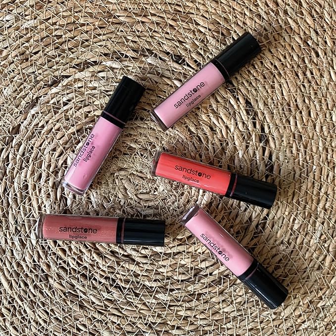 Sandstone Scandinavia Lipglace - Pinky Promise - Hypoallergenic Vegan Lip Gloss - Fragrance Free & Allergy Certified Non-Sticky & Moisturizing Lipgloss Pink - Anti-Aging Hydrating Lipgloss