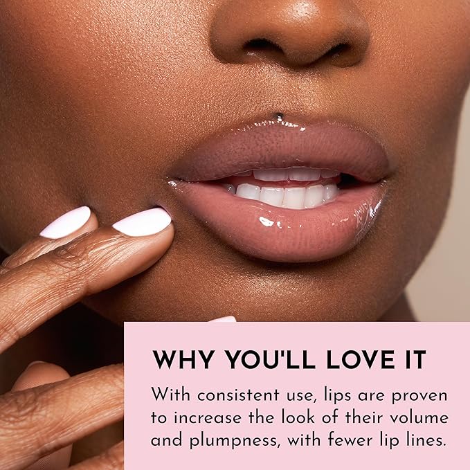 Lawless Women's Forget The Filler Lip Plumper Line Gloss, George, Pink, 0.11 Fl Oz (Pack of 1)