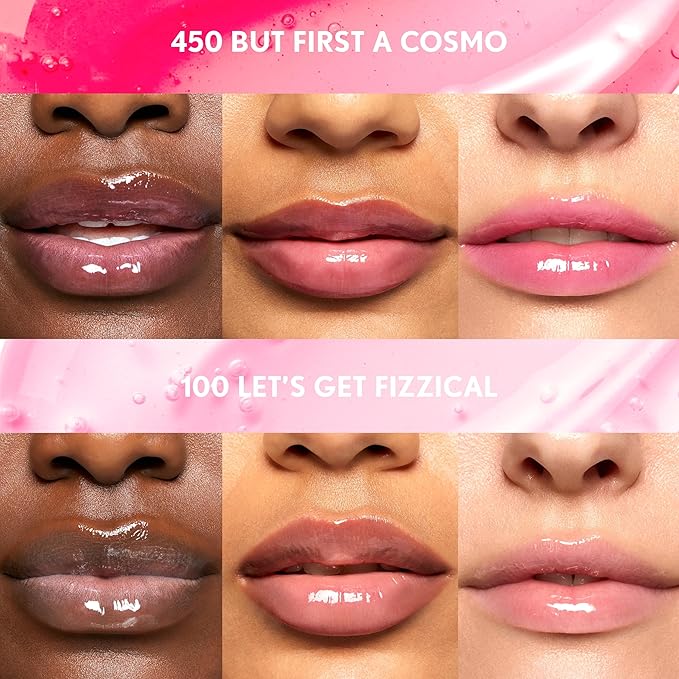 COVERGIRL Clean Fresh Yummy Gloss Bite-Sized Minis Kit - Let’s Get Fizzical & But First a Cosmo