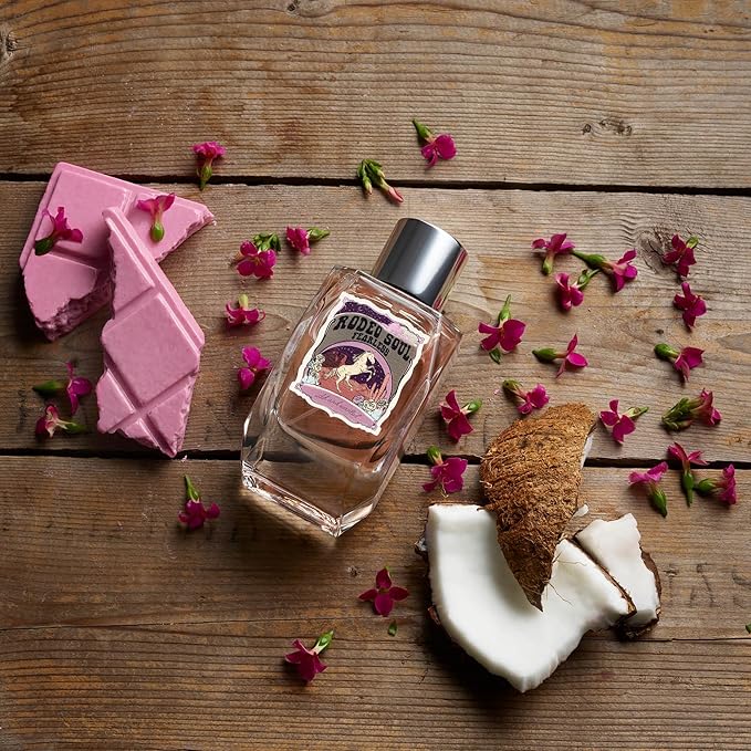 Rodeo Soul Fearless by Tru Western, 3.4oz, Women's Perfume with scents of Ruby Cactus Chocolate, Cocoa Butter, and Sugar Crystals, Fearless, Bold, and Wild