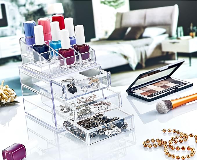 Boxup Makeup Organizer 3 Drawers,Makeup Organizers