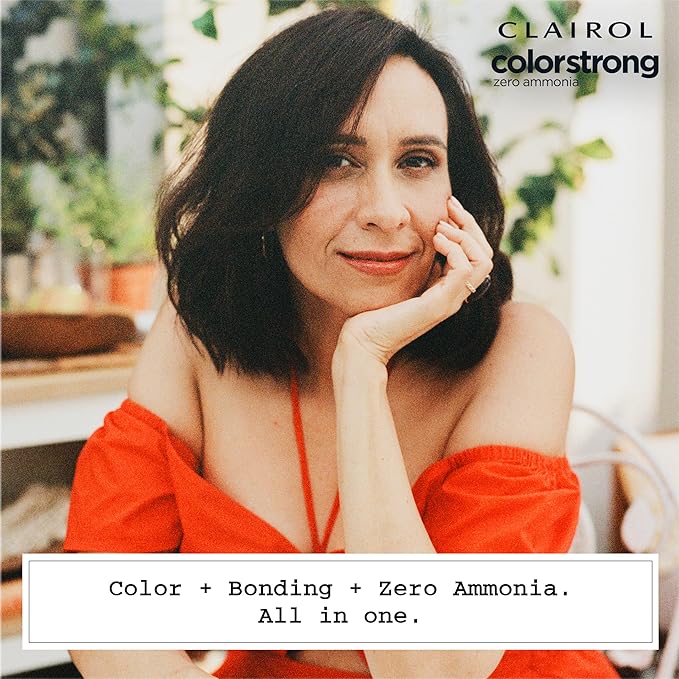 Clairol ColorStrong Permanent Zero Ammonia Hair Dye, 6.3 Light Golden Brown - Cairo Hair Color, Pack of 1