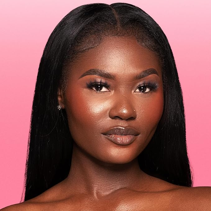 Juvia's Place Blushed Liquid Blush Lighter Marigold Glow - Liquid Blush for Cheeks with Luminous Glow, Long-Wearing, Buildable & Highly-Pigmented Makeup, Easy to Blend