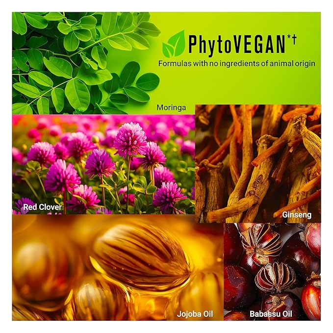 Thickening Hair Oil Capsules – Leave-In Serum for Normal to Thin-Looking Hair w/ Biotin, Niacinamide & Ceramides | Mineral Oil, Sulfate and Paraben Free, Vegan | Fuller-Looking, Denser Hair | 15Ct