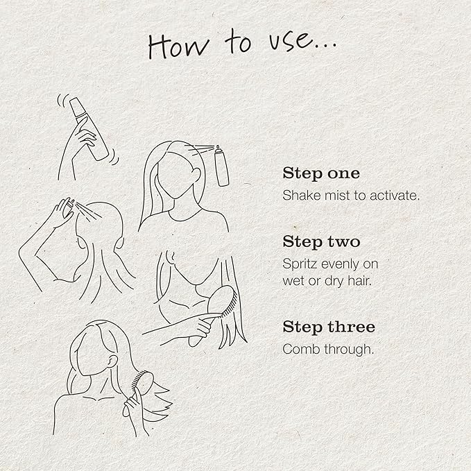 Tweak’d by Nature - Restore Revitalizing Hair Treatment Mist, Strengthens and Protects Hair for Soft Feel and Healthy Shine, Cruelty Free (16 ounces)