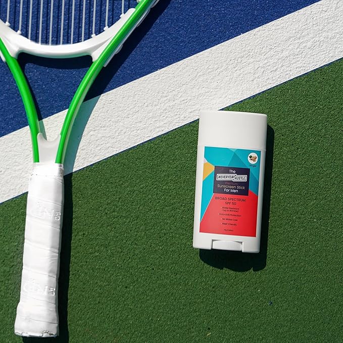 #EverydayHustle Sunscreen Stick For Men, Broad Spectrum SPF 50 Protection for Face and Body, No-Mess Application, 75g