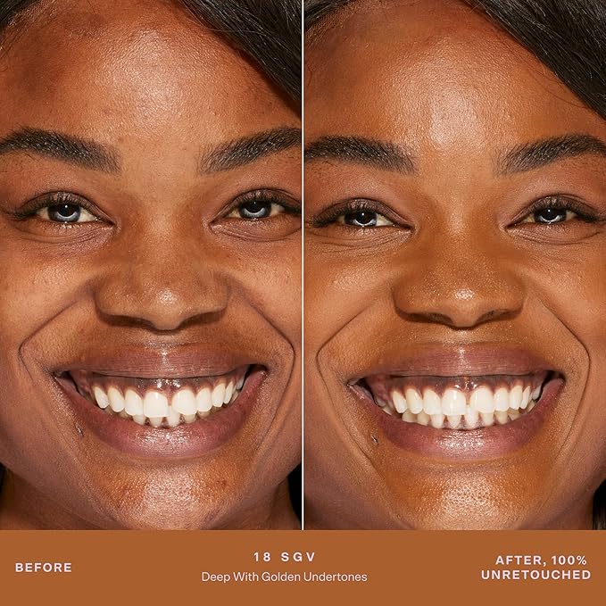 Tower 28 Beauty Swipe Serum Concealer - Hydrating Buildable Medium-Coverage Concealer with Skincare Benefits for Sensitive Skin - Shade 18 SGV, Deep with Warm Undertones, 0.22 Fl Oz