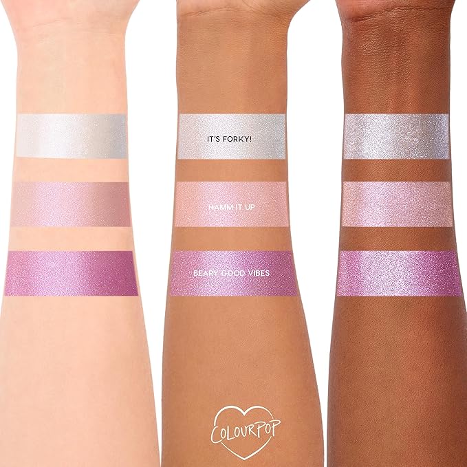 ColourPop x Toy Story Jelly Much Eyeshadow Palette Trio - Limited Edition Ultra-Pigmented Metallic Gel Eyeshadow Set (3 Count)