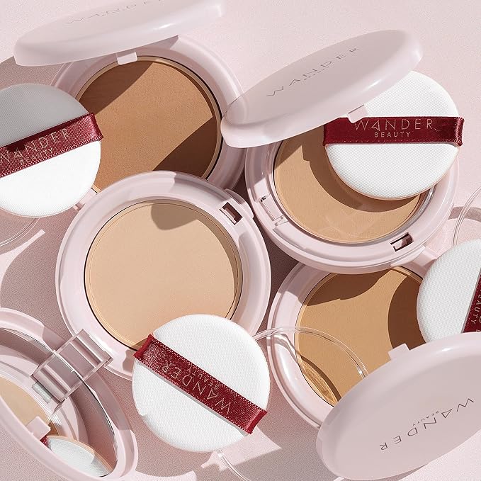 Wander Beauty Women's Wanderlust Powder Foundation, Fair Light, Tan, 0.31 Ounce (Pack of 1)