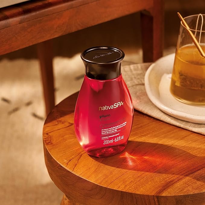 Nativa SPA by O Boticario Plum Body Oil, Enriched with Purified Quinoa Drops to Boost Hydration, 6.8 Ounce