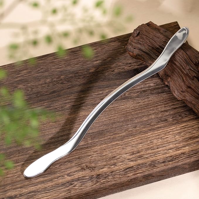 Gua sha Tool gua sha Stainless Steel iastm Tool Gussha Massage Tool Muscle Scraping Tool for Soft Tissue Therapy and Reduce Arms,Back, Legs, Neck Muscle Pain(HS)……