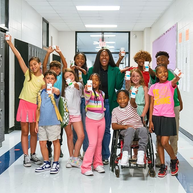 PLAY PITS - Kids Deodorant for Girls & Boys - Natural - Aluminum-Salt Free - Safe for Sensitive Skin - SUGA is Infused w/Lemon & Grapefruit Essential Oils - Non-Toxic & Paraben Free - 2.65oz - 2pk