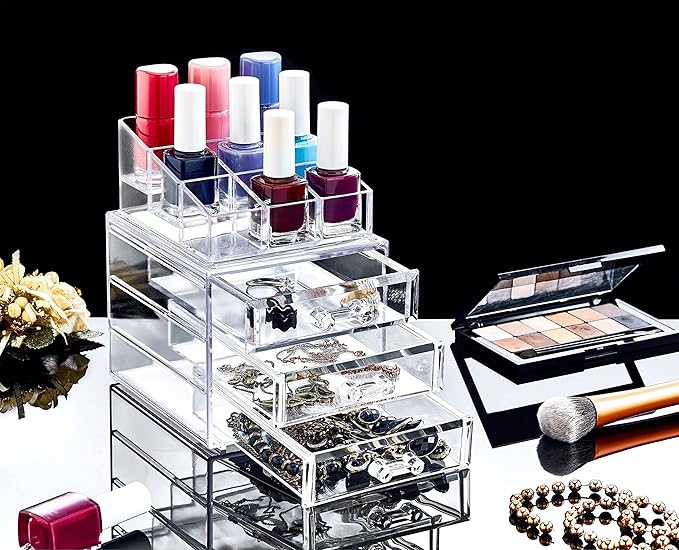Boxup Makeup Organizer 3 Drawers,Makeup Organizers