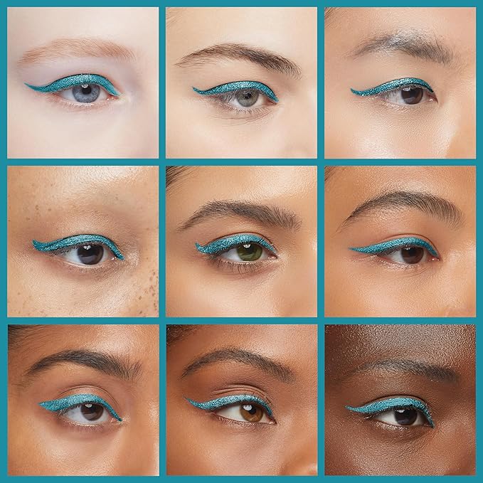 K7L Blue Eyeliner - Waterproof, Smudge-Proof, Precise Cosmetics